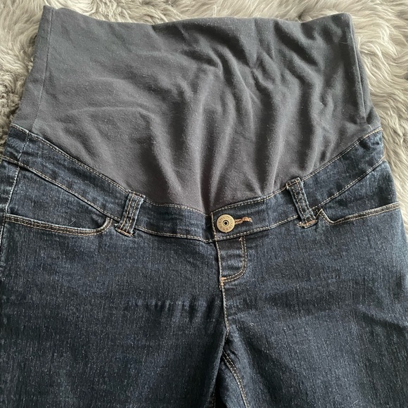 Thyme maternity flare jeans size M - Picture 2 of 6